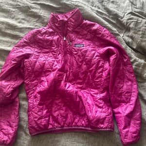 Magenta Patagonia Nanopuffer pullover